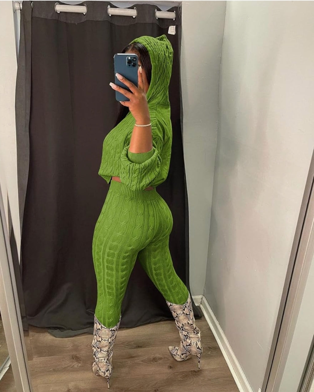 Knit Two Piece Outfits For Women Sweater Sets