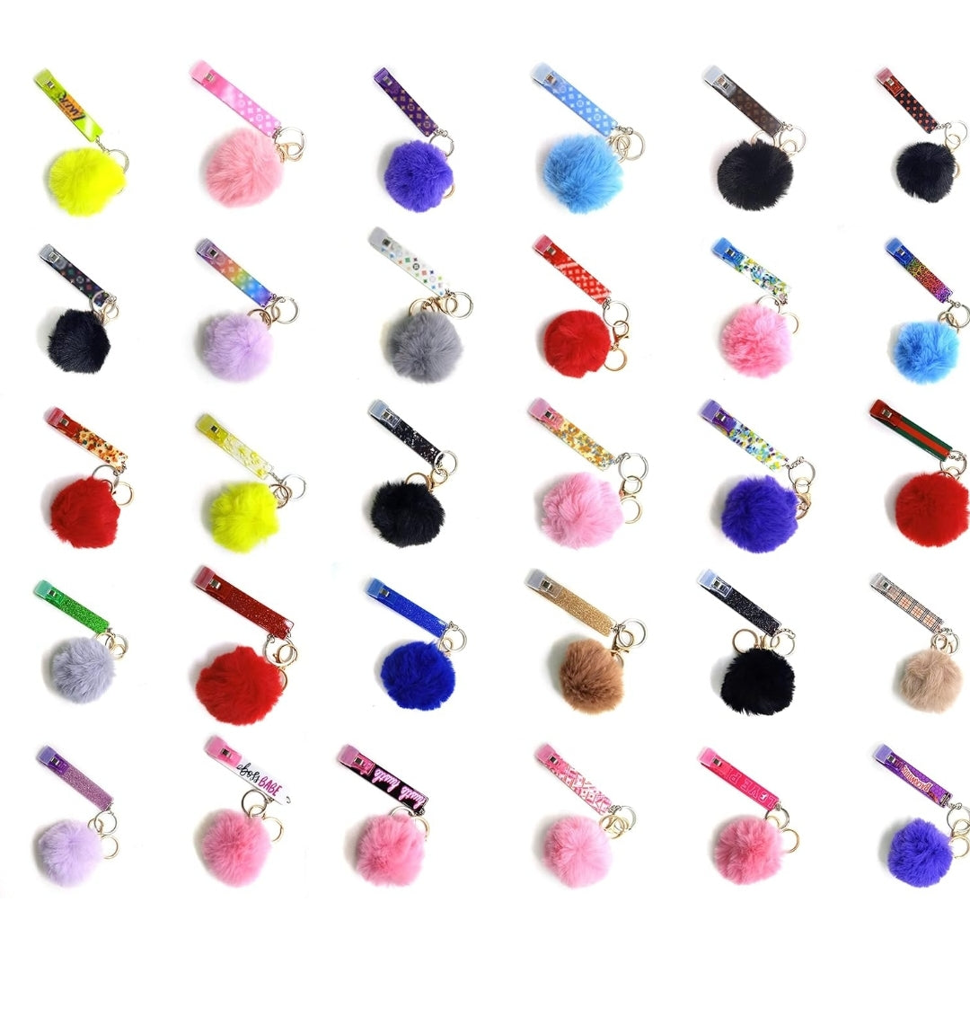 Credit card keychain grabbers