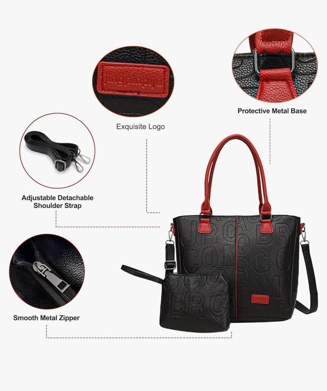 Women Handbags Hobo Shoulder Bags Tote PU Leather Handbags Fashion Large Capacity Bags