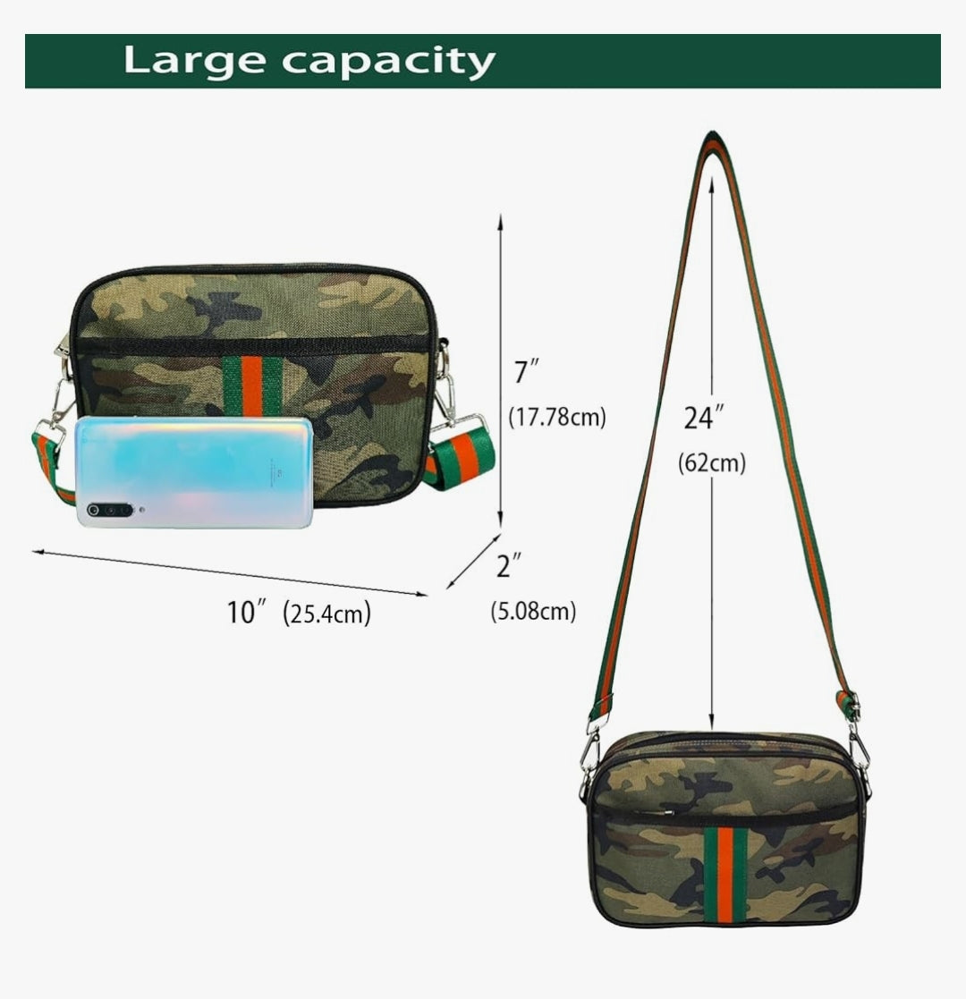 Small Crossbody Bags for Women Canvas Mini Crossbody Purse, Shoulder Bag with Adjustable Strap