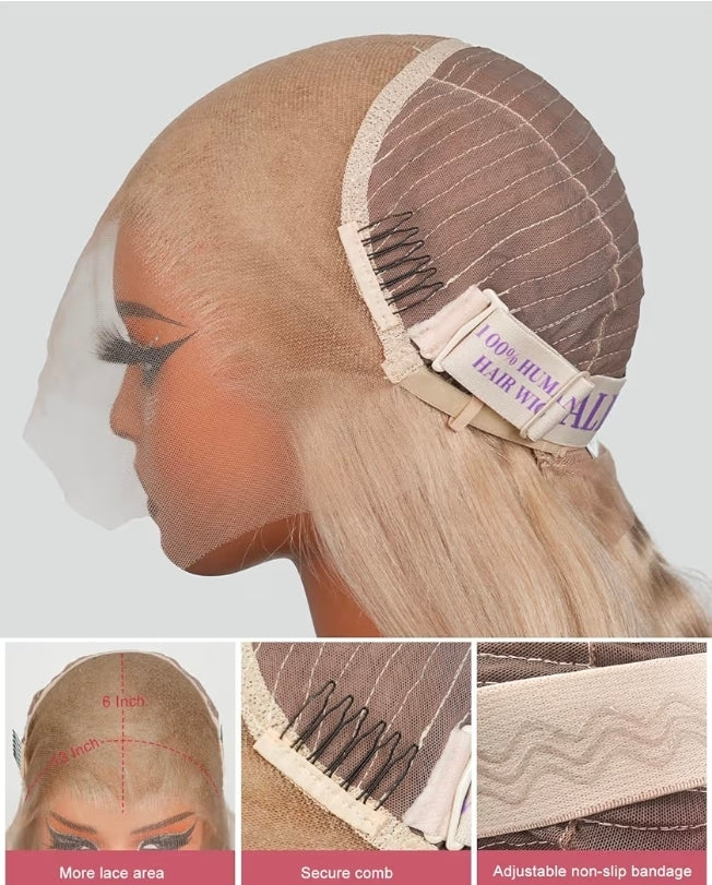 Ash Blonde Wig