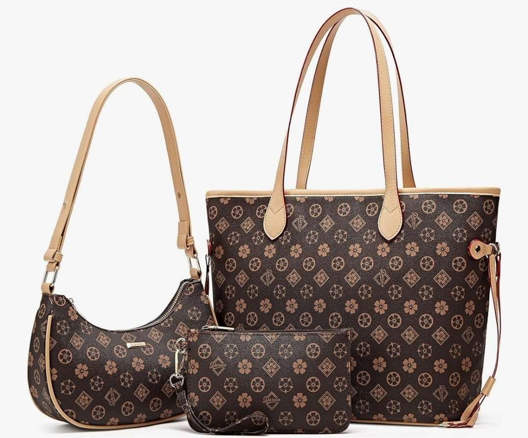 Tote Bags for Women Leather Tote Purse Crossbody Bags with Pockets Top Handle Shoulder Handbags Satchel Bags for Travel Work
